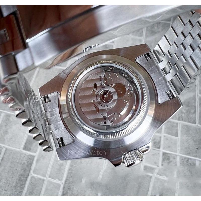 新品 NH70 MOD 高品質 自動巻 メンズ腕時計 スケルトン オマージュ - 時計