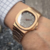 watch MOD Stainless Rose gold  steel 40MM NH37A s070