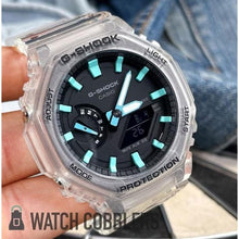 Load image into Gallery viewer, G-shock Ga2100SKE-7A カシオーク カスタムケース  T-ブルー　g172
